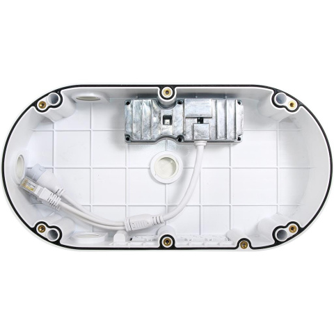 Adapter ścienny/sufitowy, wewnętrzny/zewnętrzny z wbudowanym switchem PoE NVS-4020JBD Adapter ścienny/sufitowy, wewnętrzny/zewnętrzny z wbudowanym switchem PoE NVS-4020JBD