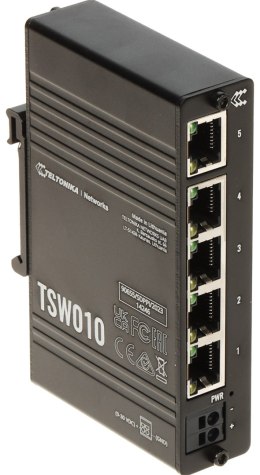 SWITCH PRZEMYSŁOWY TSW010 5-PORTOWY Teltonika