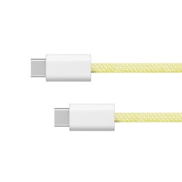 Kabel USB typu C - USB typu C 60 W 1,5 m żółty Kruger&Matz Basic