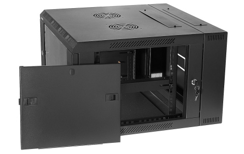 D6606ZL/B - szafa Rack 19" dwusekcyjna - 600x600x6U D6606ZL/B - szafa Rack 19" dwusekcyjna - 600x600x6U