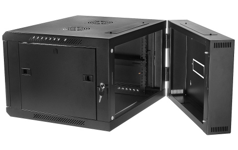 D6606ZL/B - szafa Rack 19" dwusekcyjna - 600x600x6U D6606ZL/B - szafa Rack 19" dwusekcyjna - 600x600x6U
