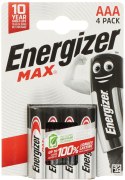 BATERIA ALKALICZNA BAT-AAA/E-MAX*P4 1.5 V LR3 (AAA) ENERGIZER BATERIA ALKALICZNA BAT-AAA/E-MAX*P4 1.5 V LR3 (AAA) ENERGIZER