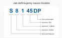 S8145DP/B - szafa Rack 19'' - 800x1000x45U