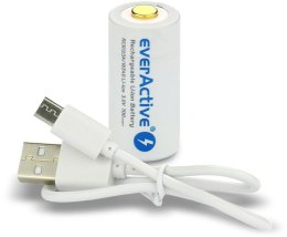 Akumulatorek 16340 / R-CR123 3V everActive 700mAh (1 szt.) z zabezpieczeniem