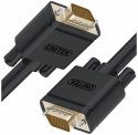 Kabel VGA Unitek Y-C511G Premium VGA HD15 M/M 1m Kabel VGA Unitek Y-C511G Premium VGA HD15 M/M 1m