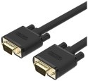 Kabel VGA Unitek Y-C511G Premium VGA HD15 M/M 1m Kabel VGA Unitek Y-C511G Premium VGA HD15 M/M 1m