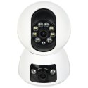PODWÓJNA KAMERA IP OBROTOWA WEWNĘTRZNA APTI-W21A1-TUYA Tuya Smart Wi-Fi, - 1080p 2 X 3.6 mm PODWÓJNA KAMERA IP OBROTOWA WEWNĘTRZNA APTI-W21A1-TUYA Tuya Smart Wi-Fi, - 1080p 2 X 3.6 mm
