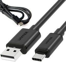 Unitek przewód USB-A 2.0 - USB-C 3m C14069BK