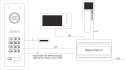 ACO COMO-PRO-CODE-V1 panel wideodomofonowy ACO COMO-PRO-CODE-V1 panel wideodomofonowy