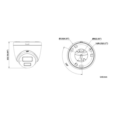 KAMERA IP DS-2CD1347G2H-LIUF/SL(2.8MM)PL ColorVu - 3.7 Mpx 2.8 mm Hikvision KAMERA IP DS-2CD1347G2H-LIUF/SL(2.8MM)PL ColorVu - 3.7 Mpx 2.8 mm Hikvision