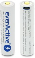 Akumulator 18650 Li-Ion 3,7V everActive 3500mAh (1 szt.) micro-USB z zabezpieczeniem Akumulator 18650 Li-Ion 3,7V everActive 3500mAh (1 szt.) micro-USB z zabezpieczeniem
