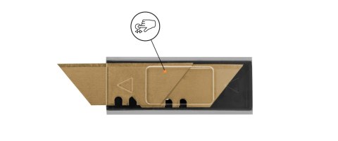 OSTRZA TRAPEZOWE DIY-KN1902BG/10B 19 mm BRADAS OSTRZA TRAPEZOWE DIY-KN1902BG/10B 19 mm BRADAS