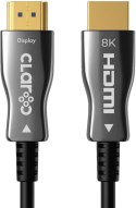 Kabel HDMI Claroc optyczny HDMI 2.1 AOC 8K 120Hz 3m Kabel HDMI Claroc optyczny HDMI 2.1 AOC 8K 120Hz 3m