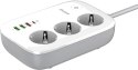 LISTWA ZASILAJĄCA SMART Energizer Z Wi-Fi I APP 3x SCHUKO 3x USB-A 1x USB-C 2500W 10A KABEL 2M LISTWA ZASILAJĄCA SMART Energizer Z Wi-Fi I APP 3x SCHUKO 3x USB-A 1x USB-C 2500W 10A KABEL 2M