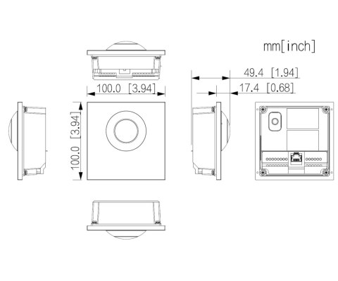 WIDEODOMOFON VTO4202F-P-S3 DAHUA WIDEODOMOFON VTO4202F-P-S3 DAHUA