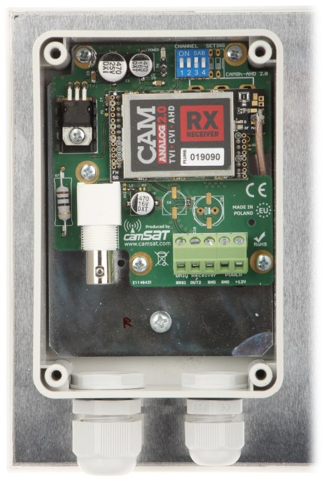 ZESTAW DO TRANSMISJI BEZPRZEWODOWEJ 5.8 GHz CAM-ANALOG-2.0 KOMPLET TXRX ZESTAW DO TRANSMISJI BEZPRZEWODOWEJ 5.8 GHz CAM-ANALOG-2.0 KOMPLET TXRX