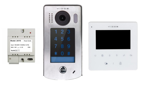 Zestaw Wideodomofon VIDOS DUO M1022W S1301D Zestaw Wideodomofon VIDOS DUO M1022W S1301D