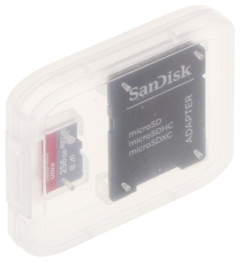 KARTA PAMIĘCI SD-MICRO-10/256-SANDISK UHS-I, SDXC 256 GB SANDISK KARTA PAMIĘCI SD-MICRO-10/256-SANDISK UHS-I, SDXC 256 GB SANDISK