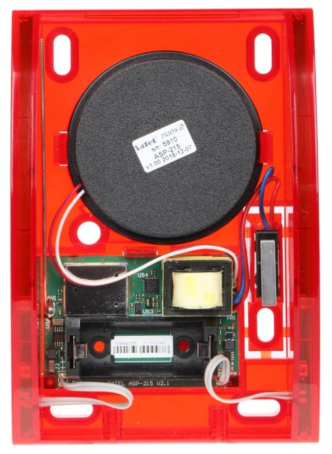 BEZPRZEWODOWY SYGNALIZATOR WEWNĘTRZNY ASP-215-R ABAX/ABAX2 SATEL BEZPRZEWODOWY SYGNALIZATOR WEWNĘTRZNY ASP-215-R ABAX/ABAX2 SATEL