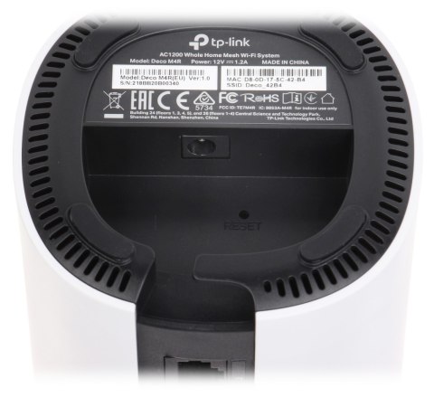DOMOWY SYSTEM WI-FI TL-DECO-M4(2-PACK) 2.4 GHz, 5 GHz 300 Mb/s + 867 Mb/s TP-LINK DOMOWY SYSTEM WI-FI TL-DECO-M4(2-PACK) 2.4 GHz, 5 GHz 300 Mb/s + 867 Mb/s TP-LINK