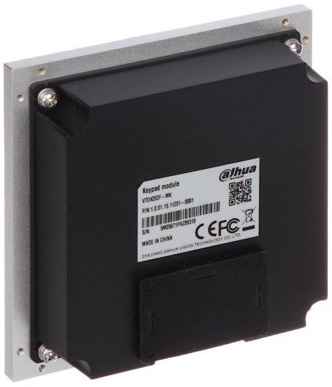 MODUŁ KLAWIATURY VTO4202F-MK DO MODUŁU VTO4202F-P DAHUA MODUŁ KLAWIATURY VTO4202F-MK DO MODUŁU VTO4202F-P DAHUA
