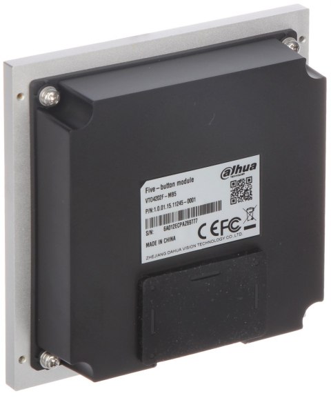 MODUŁ KLAWIATURY VTO4202F-MB5 DO MODUŁU VTO4202F-P DAHUA MODUŁ KLAWIATURY VTO4202F-MB5 DO MODUŁU VTO4202F-P DAHUA