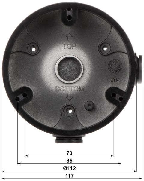 UCHWYT KAMERY PFA136-BLACK DAHUA UCHWYT KAMERY PFA136-BLACK DAHUA