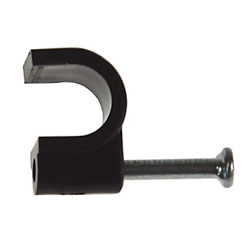 TRZYMAK NA KABLE UCHWYT KABLA 9mm 100 sztuk CZARNY TRZYMAK NA KABLE UCHWYT KABLA 9mm 100 sztuk CZARNY