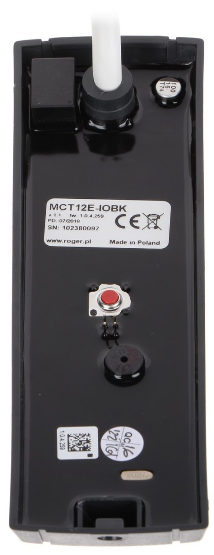 CZYTNIK ZBLIŻENIOWY MCT12E-BK-IO ROGER CZYTNIK ZBLIŻENIOWY MCT12E-BK-IO ROGER