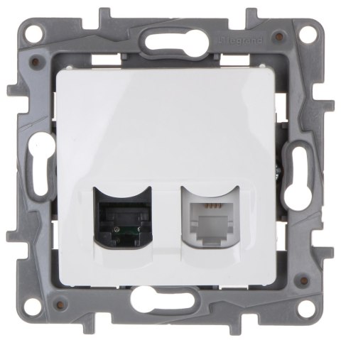 GNIAZDO ZAKOŃCZENIOWE RJ-11 + RJ-45 LE-764570 Niloe LEGRAND GNIAZDO ZAKOŃCZENIOWE RJ-11 + RJ-45 LE-764570 Niloe LEGRAND