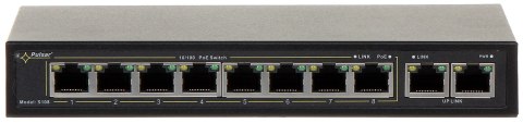 Switch PoE S-108 10-PORTOWY PULSAR Switch PoE S-108 10-PORTOWY PULSAR