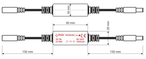 MODUŁ PRZETWORNICY DC/DC05-J PULSAR MODUŁ PRZETWORNICY DC/DC05-J PULSAR