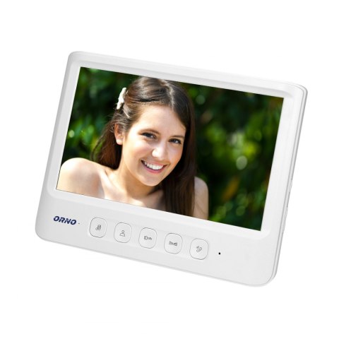 Zestaw wideodomofonowy, bezsłuchawkowy, kolor, LCD 7", biały, IMAGO Zestaw wideodomofonowy, bezsłuchawkowy, kolor, LCD 7", biały, IMAGO