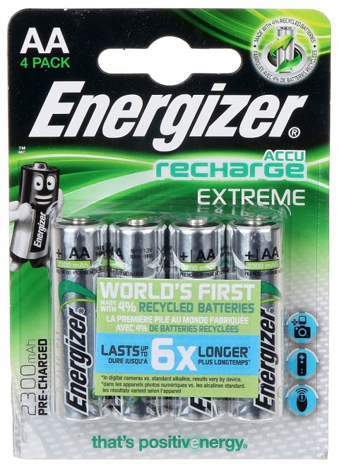 AKUMULATOR BAT-AA/AKU-2300*P4 1.2 V HR6 AA ENERGIZER AKUMULATOR BAT-AA/AKU-2300*P4 1.2 V HR6 AA ENERGIZER