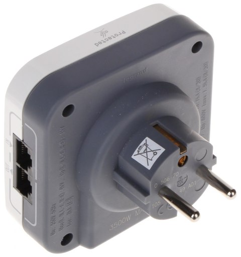 OGRANICZNIK PRZEPIĘĆ LE-50670 2P+Z 2 x RJ45 3500 W LEGRAND OGRANICZNIK PRZEPIĘĆ LE-50670 2P+Z 2 x RJ45 3500 W LEGRAND