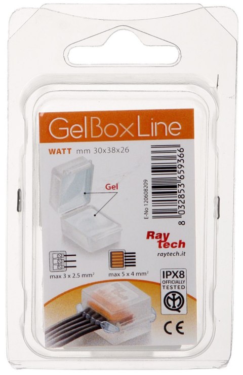PUSZKA POŁĄCZENIOWA GELBOX WATT IP68 RayTech PUSZKA POŁĄCZENIOWA GELBOX WATT IP68 RayTech