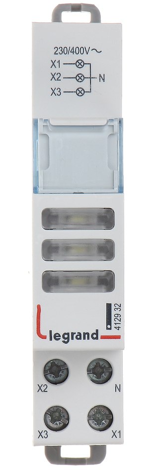 LAMPKA SYGNALIZACYJNA LED LE-412932 DO MONTAŻU NA SZYNIE DIN (TS-35) LEGRAND LAMPKA SYGNALIZACYJNA LED LE-412932 DO MONTAŻU NA SZYNIE DIN (TS-35) LEGRAND