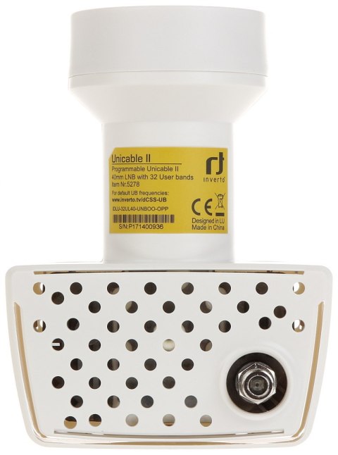KONWERTER TV-SAT KONW/UNICABLE-II-INV INVERTO KONWERTER TV-SAT KONW/UNICABLE-II-INV INVERTO