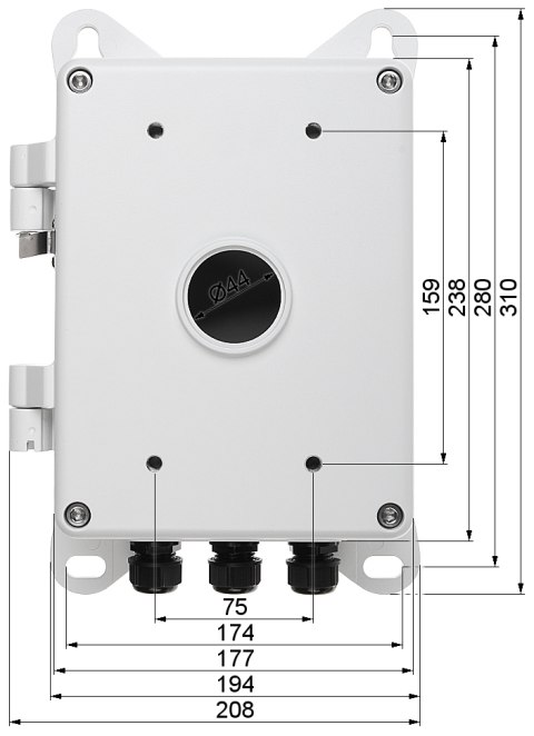 UCHWYT KAMERY DS-1602ZJ-BOX-POLE Hikvision UCHWYT KAMERY DS-1602ZJ-BOX-POLE Hikvision