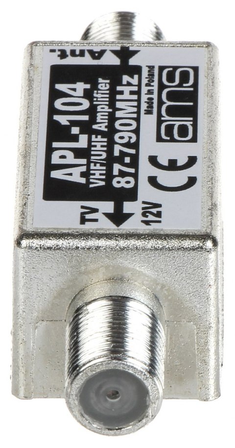 WZMACNIACZ ANTENOWY APL-104 FM / VHF / UHF AMS WZMACNIACZ ANTENOWY APL-104 FM / VHF / UHF AMS