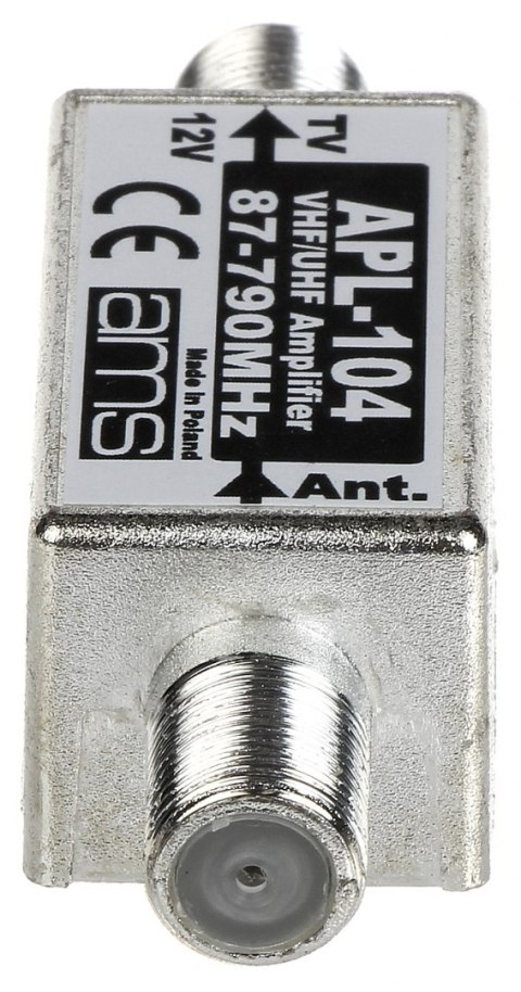 WZMACNIACZ ANTENOWY APL-104 FM / VHF / UHF AMS WZMACNIACZ ANTENOWY APL-104 FM / VHF / UHF AMS