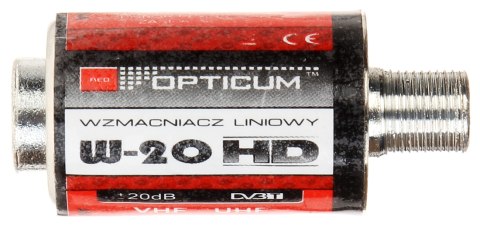WZMACNIACZ ANTENOWY W-20 OPTICUM WZMACNIACZ ANTENOWY W-20 OPTICUM