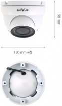 Kamera AHD multistandard wandaloodporna NVAHD-2DN5102MV/IR-1 Kamera AHD multistandard wandaloodporna NVAHD-2DN5102MV/IR-1
