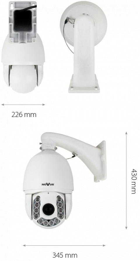 Kamera AHD szybkoobrotowa NVAHD-2DN5220MSD/IRH-2 Kamera AHD szybkoobrotowa NVAHD-2DN5220MSD/IRH-2