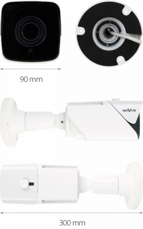 Kamera IP Starlight w obudowie z obiektywem motor-zoom NVIP-2H-4412M/F Kamera IP Starlight w obudowie z obiektywem motor-zoom NVIP-2H-4412M/F