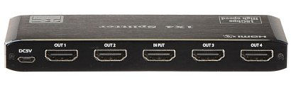 ROZGAŁĘŹNIK HDMI-SP-1/4-2.0 ROZGAŁĘŹNIK HDMI-SP-1/4-2.0
