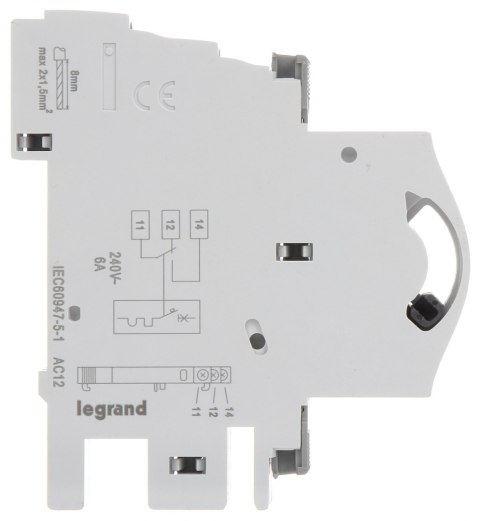 STYK POMOCNICZY LE-406250 DO URZĄDZEŃ LEGRAND SERII TX3, DX3, FR300, FRX300, FRX400 LEGRAND STYK POMOCNICZY LE-406250 DO URZĄDZEŃ LEGRAND SERII TX3, DX3, FR300, FRX300, FRX400 LEGRAND