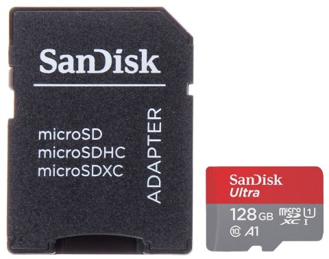 KARTA PAMIĘCI SD-MICRO-10/128-SAND UHS-I, SDXC 128 GB SANDISK KARTA PAMIĘCI SD-MICRO-10/128-SAND UHS-I, SDXC 128 GB SANDISK