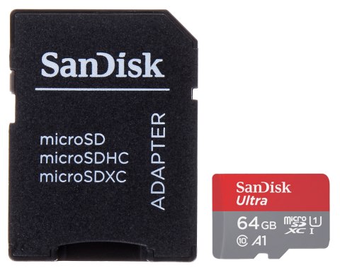 KARTA PAMIĘCI SD-MICRO-10/64-SAND UHS-I, SDXC 64 GB SANDISK KARTA PAMIĘCI SD-MICRO-10/64-SAND UHS-I, SDXC 64 GB SANDISK