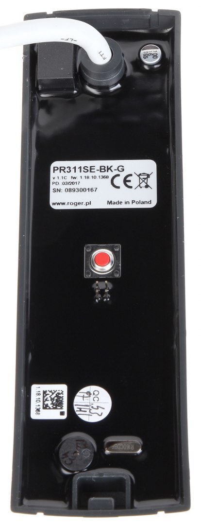 KONTROLER DOSTĘPU PR311SE-BK-G ROGER KONTROLER DOSTĘPU PR311SE-BK-G ROGER
